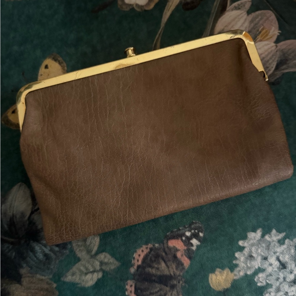 Elegant Brown Clutch Bag